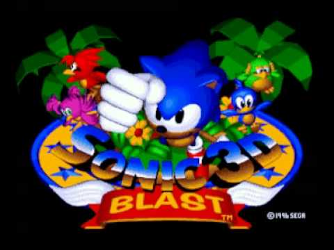 Sonic 3d Blast - Mega Drive