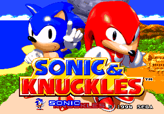 Sonic And Knuckles - Mega Drive