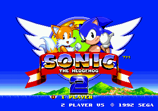Sonic The Hedgehog 2 - Mega Drive