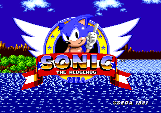 Sonic The Hedgehog - Mega Drive