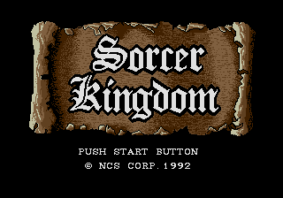 Sorcerer's Kingdom - Mega Drive