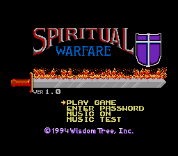 Spiritual Warfare - Mega Drive