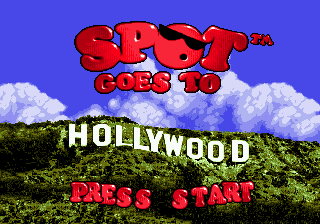Spot Goes To Hollywood - Mega Drive