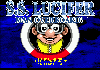 S.S. Lucifer - Man Overboard - Mega Drive