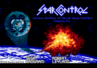 Star Control - Mega Drive