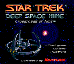 Star Trek - Deep Space Nine - Crossroads Of Time - Mega Drive
