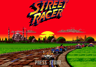 Street Racer - Mega Drive