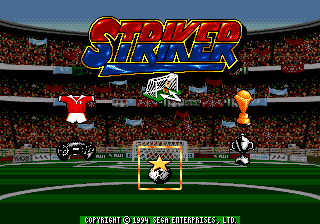 Striker - Mega Drive