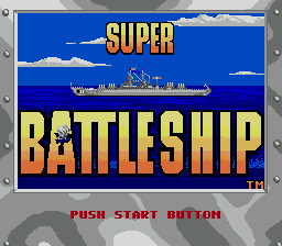 Super Battleship - The Classic Naval Combat Game - Mega Drive