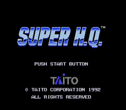 Super H.q. - Mega Drive