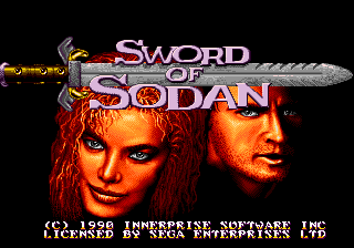 Sword Of Sodan - Mega Drive