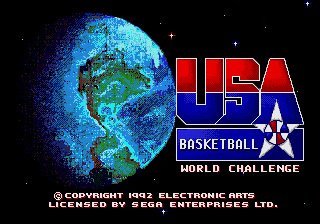 Team Usa Basketball - Mega Drive