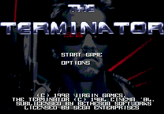 Terminator, The - Mega Drive