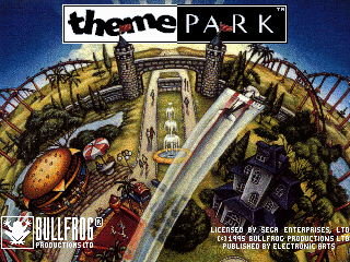 Theme Park - Mega Drive