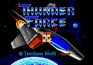 Thunder Force 2 - Mega Drive