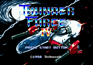 Thunder Force 4 - Mega Drive
