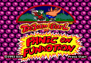 Toejam And Earl 2 - Panic On Funkotron