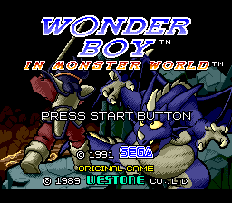 Wonder Boy In Monster World