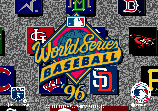 World Series Baseball '96