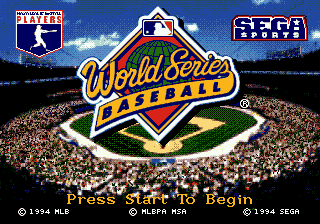 World Series Baseball