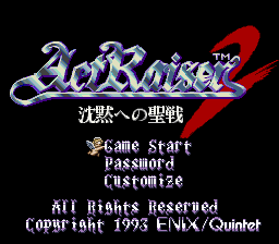 Actraiser 2