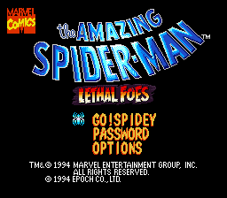 Amazing Spider-man - Lethal Foes, The