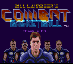 Bill Laimbeer's Combat Basketball - Super Nintendo