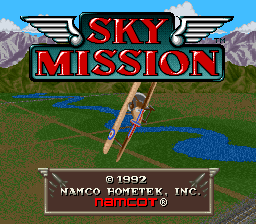 Blazing Skies - Super Nintendo