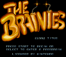 Brainies, The - Super Nintendo