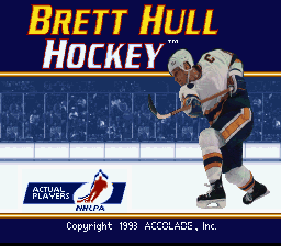 Brett Hull Hockey - Super Nintendo