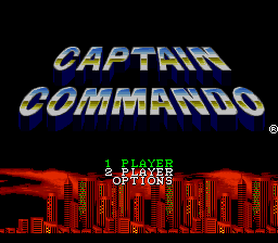 Captain Commando - Super Nintendo