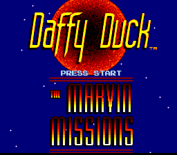 Daffy Duck - The Marvin Missions - Super Nintendo