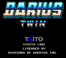 Darius Twin - Super Nintendo