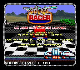 Dirt Racer - Super Nintendo