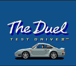 Duel, The - Test Drive 2 - Super Nintendo