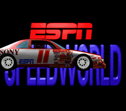 Espn Speed World - Super Nintendo