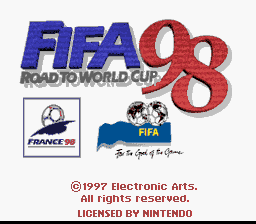 Fifa 98 - Road To World Cup - Super Nintendo