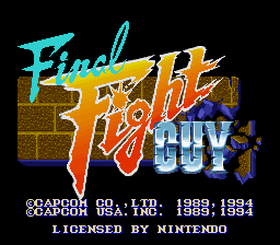 Final Fight Guy - Super Nintendo