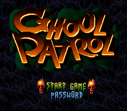 Ghoul Patrol - Super Nintendo
