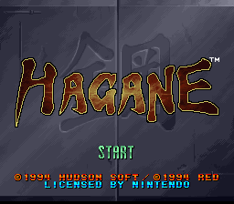 Hagane - The Final Conflict - Super Nintendo