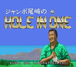 Hole In One Golf - Super Nintendo
