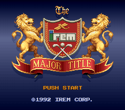 Irem Major Title, The - Super Nintendo
