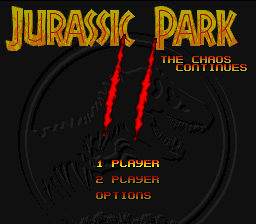 Jurassic Park Part 2 - The Chaos Continues - Super Nintendo