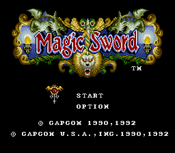 Magic Sword - Super Nintendo