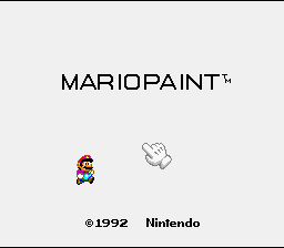 Mario Paint - Super Nintendo