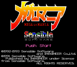 Megalomania - Super Nintendo