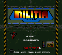 Metal Marines - Super Nintendo