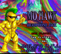 Mo Hawk And Headphone Jack - Super Nintendo