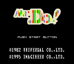Mr. Do! - Super Nintendo