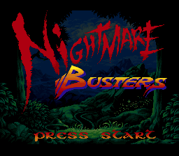 Nightmare Busters - Super Nintendo
